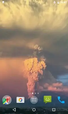 Volcano Video Live Wallpaper android App screenshot 2